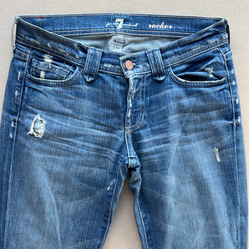 7 for All Mankind Rocker Jean